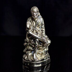 Brass | Sculpture | India Home Decor | Shirdi Sai Baba | Handmade Sculpture